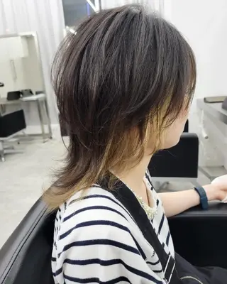 ミディアム mulum hairdressing所属・代表/淀屋/髪質改善 ダメージレスカラー✨のヘアスタイル