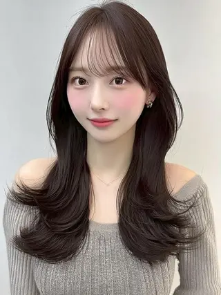 ロング 顔周りカット💐/ 髪質改善/MAOのヘアスタイル