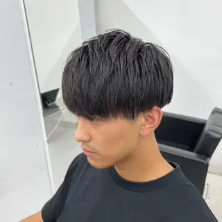 メンズ センターパート/ 暖色カラーayuのヘアスタイル