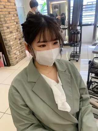 ミディアム カラー ママ美容師まつげ 🤍まき🤍のマツエク・マツパデザイン