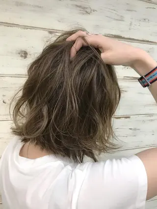 ショート カラー 日比 貴大/ minim hairのヘアスタイル