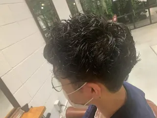 パーマ メンズ ショート🌼パーマ 本間正子のヘアスタイル