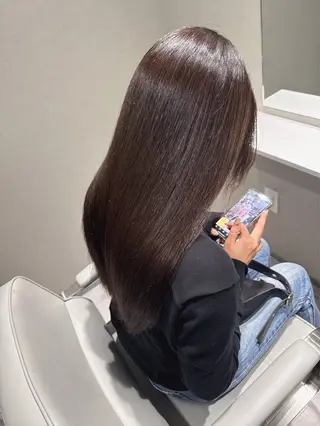 セミロング Rita/髪質改善 /透明感カラーのヘアスタイル
