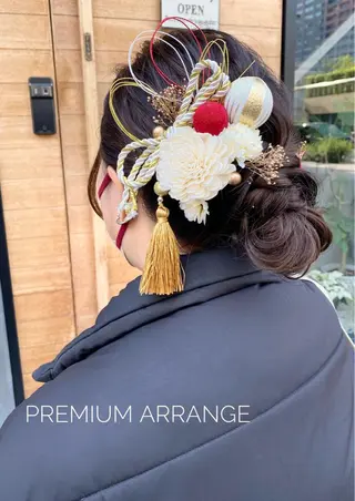 セミロング カラー ヘアアレンジ clomus所属・YUKA艶髪 🌸寛ぎ部屋のヘアスタイル