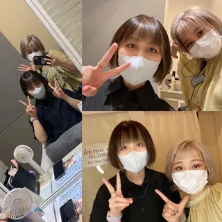 ショート カラー メンズ キッズ ショート、ボブなら お任せ❤️石川由美のヘアスタイル