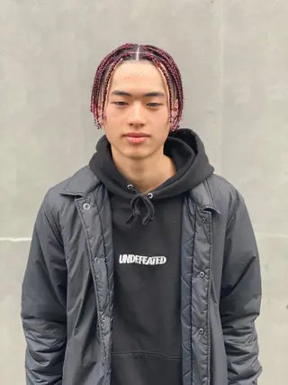 ショート 中元 淳のヘアスタイル