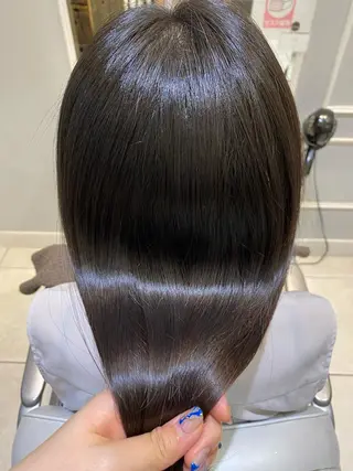 セミロング 韓国ヘア🍒渡辺 咲🍒のヘアスタイル