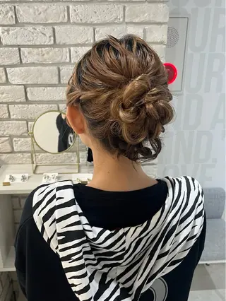 ロング ヘアアレンジ Dityca...tia所属・りん/ 無料ヘアセットのヘアスタイル