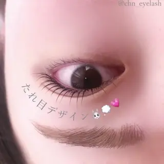 マツエク・マツパ N eyelash Chihanaのマツエク・マツパデザイン