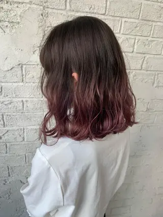 ミディアム 🇺🇸ハイライト特 化美容師🇺🇸漆沢のヘアスタイル