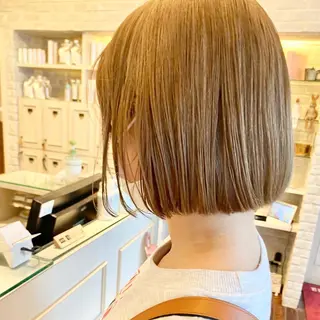 ショート 【ボブ.髪質改善. カラー】midoのヘアスタイル