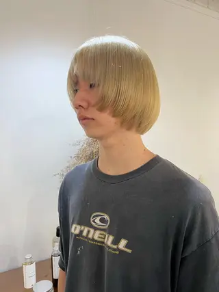 カラー メンズ ボブ美容師 /馬場 翼のヘアスタイル