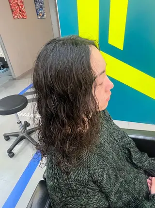 パーマ DAZZLE hair RUSH所属・松井 陸のヘアスタイル