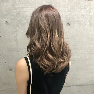 セミロング カラー GrandStory SHIBUYA所属・卒業式お呼ばれ🕊️ ヘアセット✴︎ミキのヘアスタイル