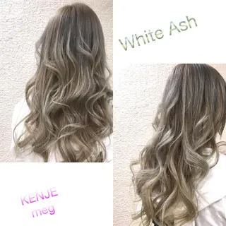 ロング カラー 高橋恵🌈生え癖改善 ウルフ/レイヤーのヘアスタイル