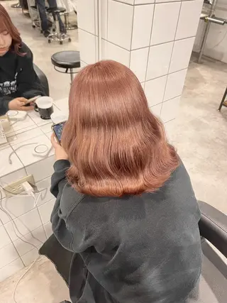 カラー *🍒艶髪🍒 透明感カラー🍒のヘアスタイル