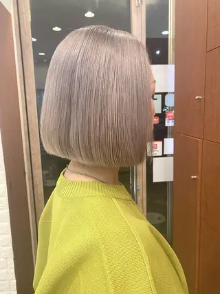 ミディアム _WHITE難波店[アンダーバーホワイト]所属・艶カラー/髪質改善 /韓国風/中村嘉秀のヘアスタイル