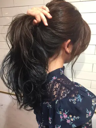 ロング トップスタイリスト 👑田添幹宜のヘアスタイル