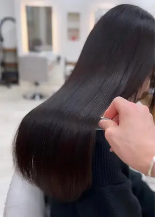 ロング 透明感カラー りゅうせいのヘアスタイル