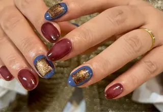 ネイル eye and nail ビジュゥ　石橋阪大前店所属・bijou石橋店 Mayukoのネイルデザイン