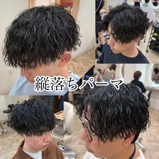パーマ メンズ 市原亮/名古屋駅/ ツイスパ/波巻きのヘアスタイル