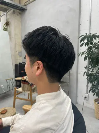 ショート メンズ MUKU所属・fuka モデル募集のヘアスタイル