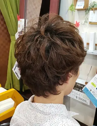 ショート 山田 一輝のヘアスタイル