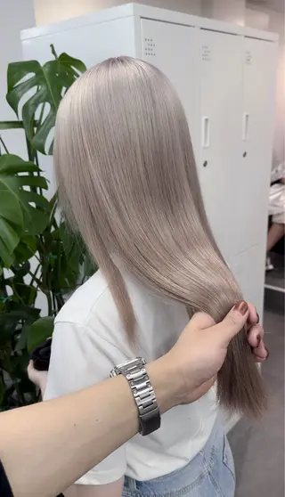 ロング カラー ♡なんば🫧透明感 🫧naako♡のヘアスタイル