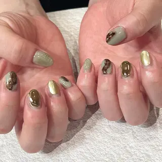 ネイル OAKたまプラ MiKiのネイルデザイン