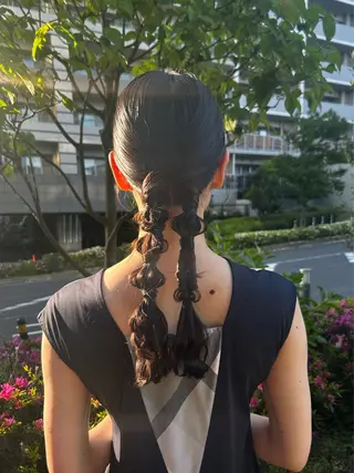 ヘアアレンジ ヘアセット/眉毛カッ ト/Nana〻のヘアスタイル