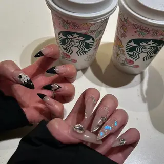 ロング zir nail 💞KASUMIのネイルデザイン