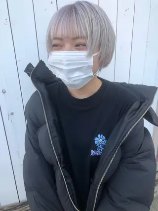 ショート デザインカット🎨 ボブ🫟おざきのヘアスタイル