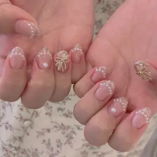 ネイル 韓国ネイル/ワンホン ネイル🎀表参道3分のネイルデザイン