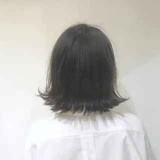 ショート カラー ブリーチなしで透明感 艶カラー【Ryo】のヘアスタイル