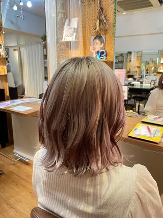 ミディアム 髪質改善✨自由が丘 札辻　拓未のヘアスタイル