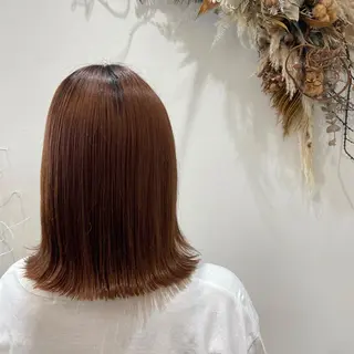 ミディアム 松本 玲菜のヘアスタイル