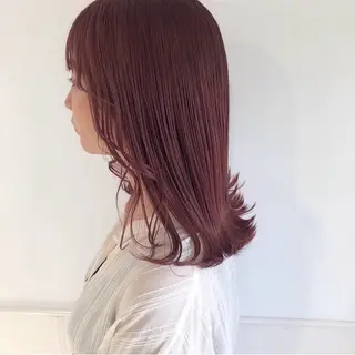 セミロング カラー ParveMix / 横谷 日菜子🍨♡のヘアスタイル