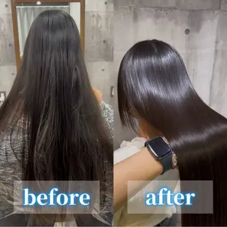 ロング 下野 将大のヘアスタイル