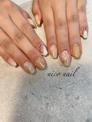ネイル 香芝市ネイルサロン nico nailのネイルデザイン