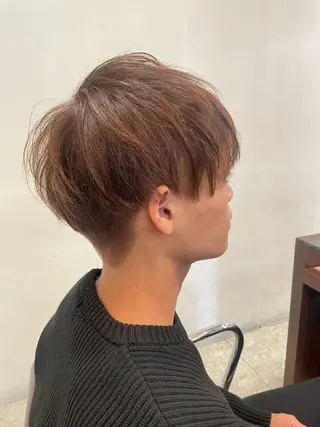 メンズ 佐藤 由依/透明感カラーのヘアスタイル