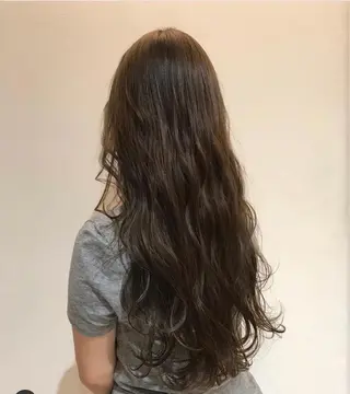 ロング カラー ヘアアレンジ glad hairのヘアスタイル