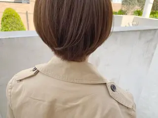 ショート カラー タカハシ ハヤトのヘアスタイル