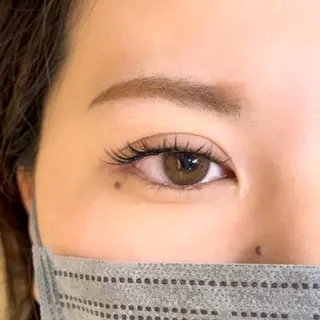 マツエク・マツパ 似合わせカット暖色 カラーhiyonaのヘアスタイル