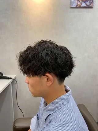 パーマ メンズ 小林 羽蘭のヘアスタイル