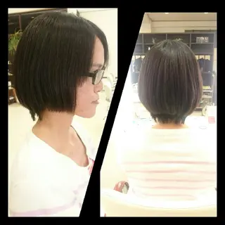 ショート キンジョウ エナミのヘアスタイル