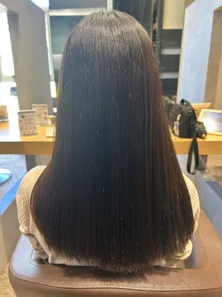 セミロング Moana大宮店所属・石坂駿伍/縮毛矯正/ ストレート/髪質改善のヘアスタイル