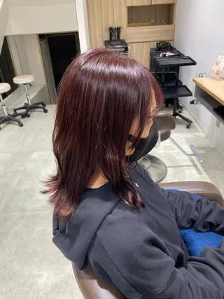 カラー LUCUA 恵比寿所属・ダメージレス縮毛矯正 /カラー/あさみ🌈のヘアスタイル