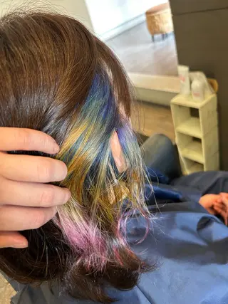 ミディアム 谷 未来美のヘアスタイル