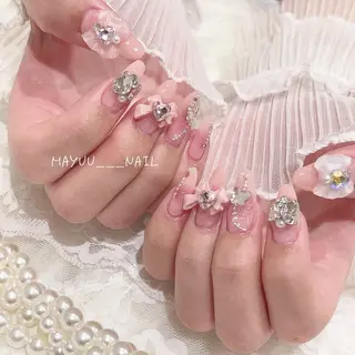 ネイル 🎀 Mayu 🎀痛ネイルのネイルデザイン