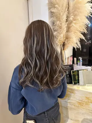 ロング カラー Dimo＆所属・ハイライトカラー /ダイスケのヘアスタイル